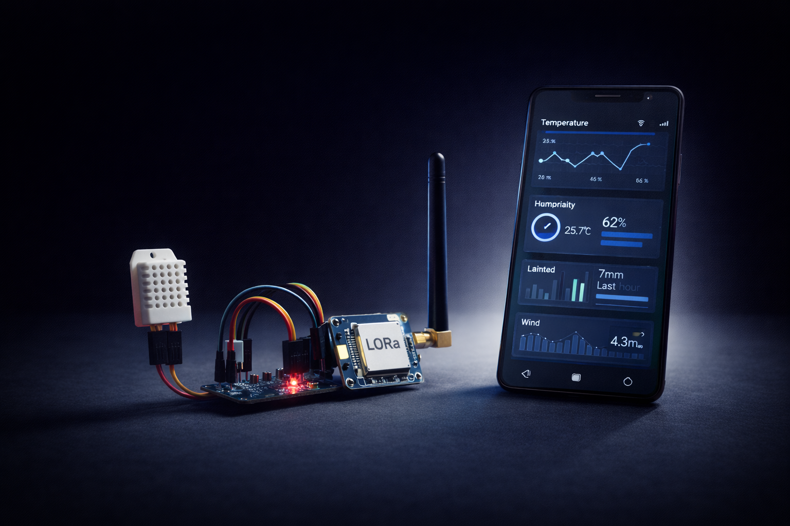 LoRa Weather Monitoring System